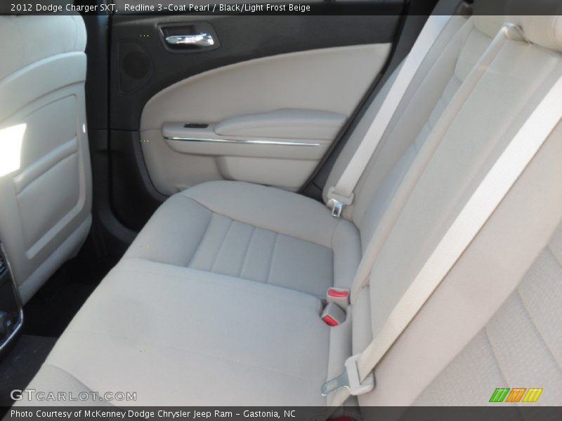Redline 3-Coat Pearl / Black/Light Frost Beige 2012 Dodge Charger SXT