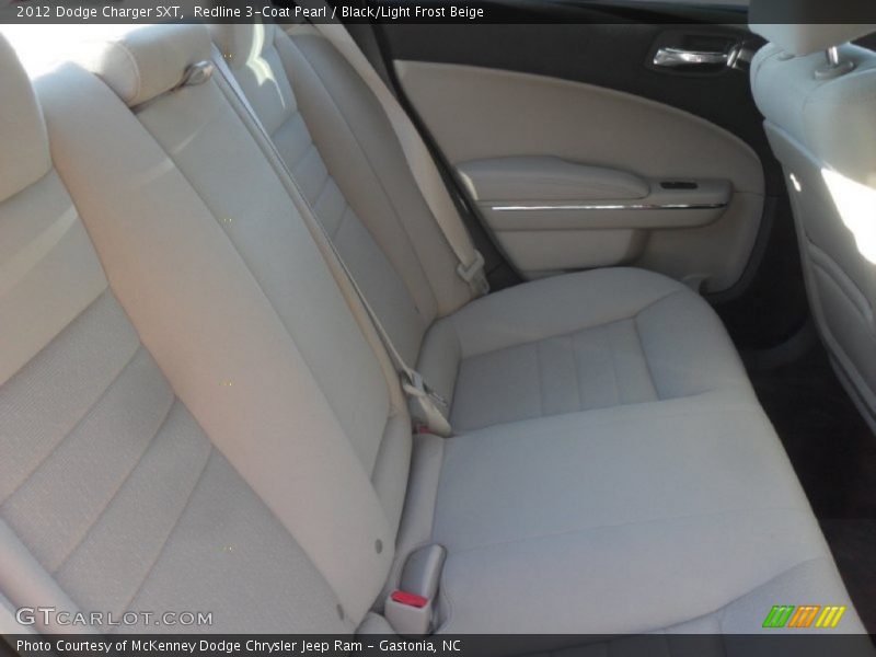 Redline 3-Coat Pearl / Black/Light Frost Beige 2012 Dodge Charger SXT