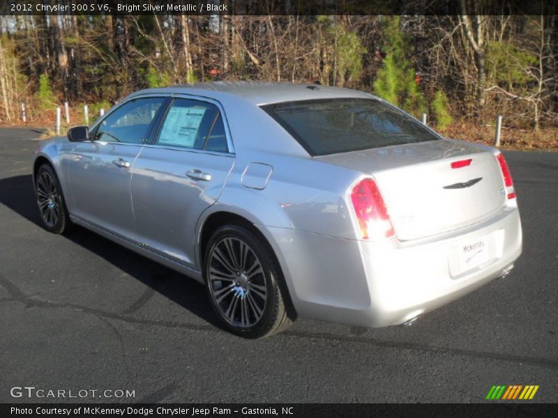 Bright Silver Metallic / Black 2012 Chrysler 300 S V6