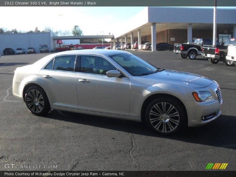 Bright Silver Metallic / Black 2012 Chrysler 300 S V6