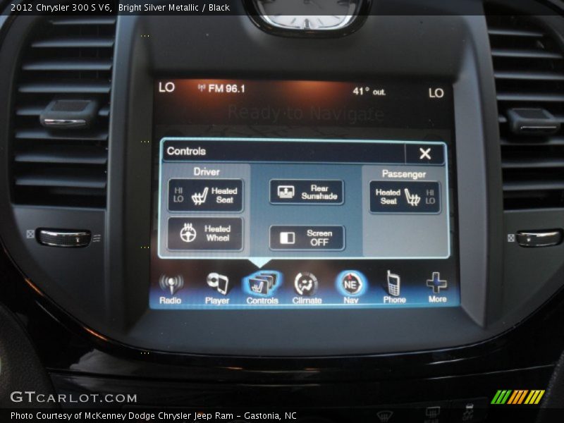 Bright Silver Metallic / Black 2012 Chrysler 300 S V6