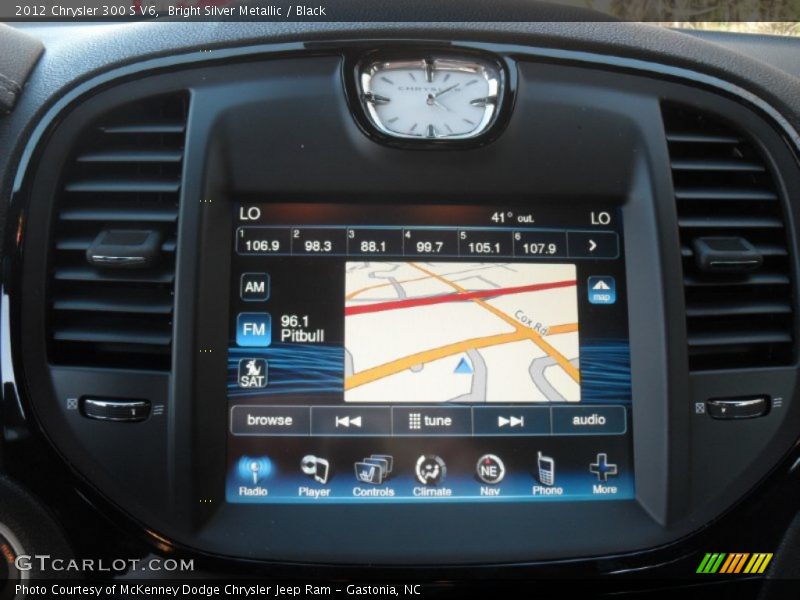 Bright Silver Metallic / Black 2012 Chrysler 300 S V6