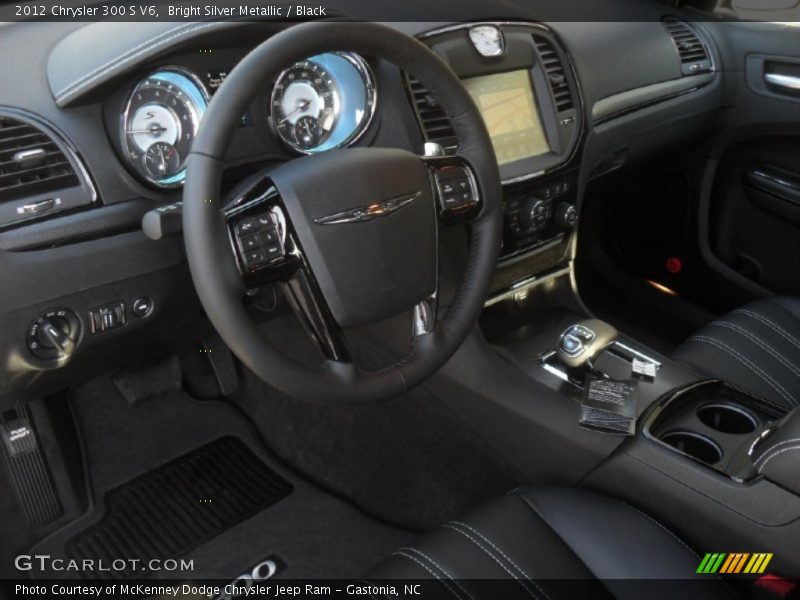 Black Interior - 2012 300 S V6 