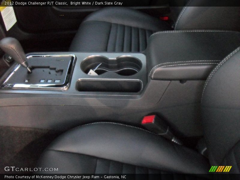 Bright White / Dark Slate Gray 2012 Dodge Challenger R/T Classic