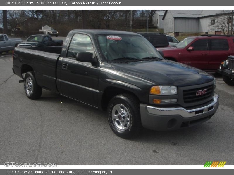 Carbon Metallic / Dark Pewter 2004 GMC Sierra 1500 Regular Cab