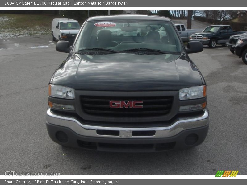 Carbon Metallic / Dark Pewter 2004 GMC Sierra 1500 Regular Cab