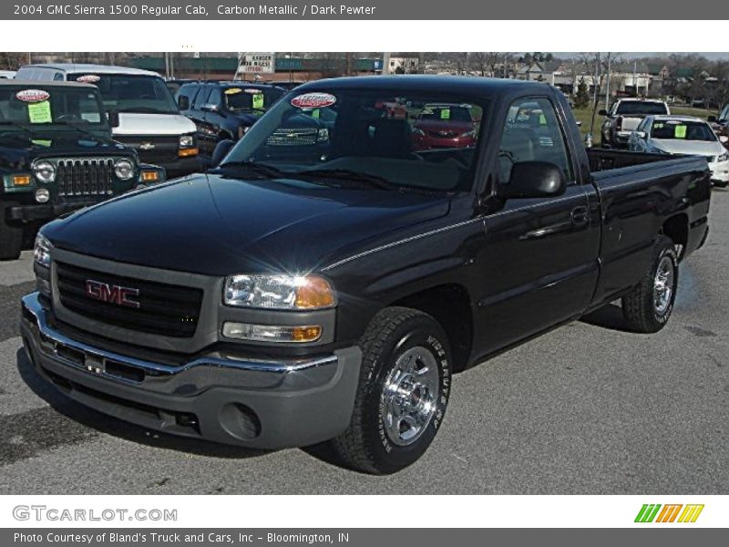Carbon Metallic / Dark Pewter 2004 GMC Sierra 1500 Regular Cab