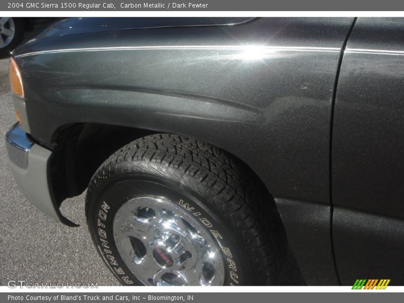 Carbon Metallic / Dark Pewter 2004 GMC Sierra 1500 Regular Cab