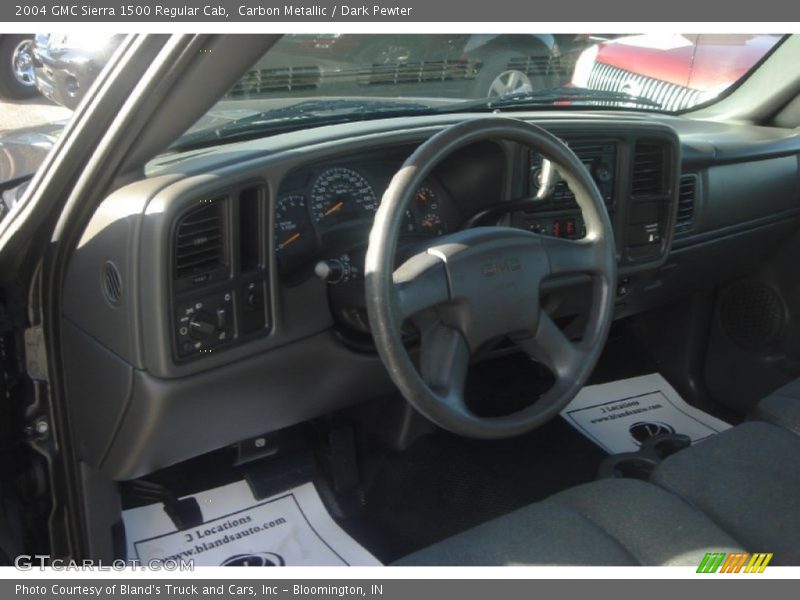 Carbon Metallic / Dark Pewter 2004 GMC Sierra 1500 Regular Cab