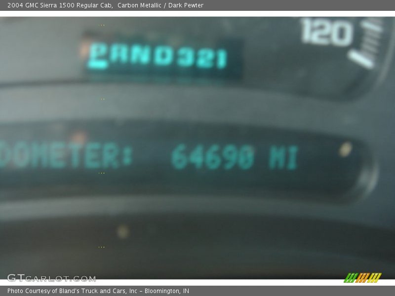 Carbon Metallic / Dark Pewter 2004 GMC Sierra 1500 Regular Cab