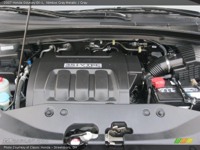 Nimbus Gray Metallic / Gray 2007 Honda Odyssey EX-L