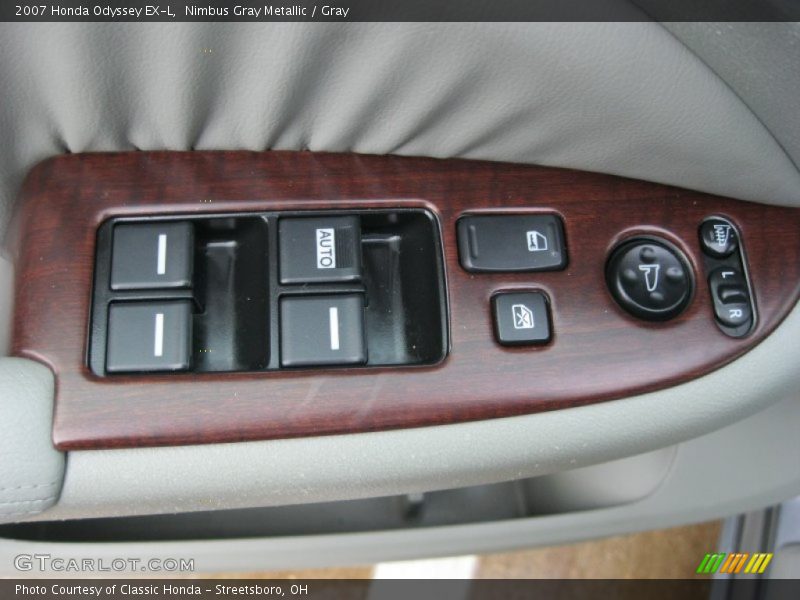 Nimbus Gray Metallic / Gray 2007 Honda Odyssey EX-L