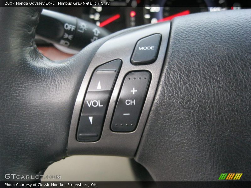 Nimbus Gray Metallic / Gray 2007 Honda Odyssey EX-L
