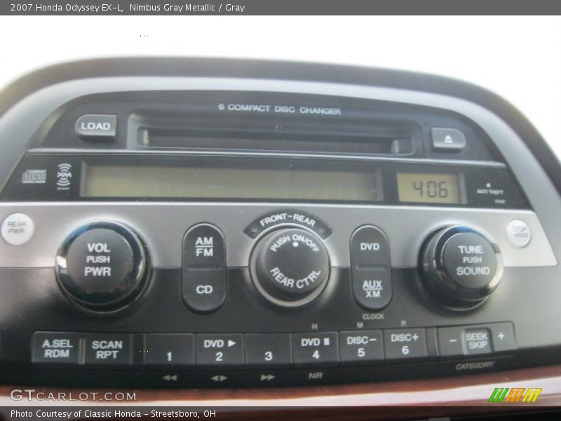 Nimbus Gray Metallic / Gray 2007 Honda Odyssey EX-L
