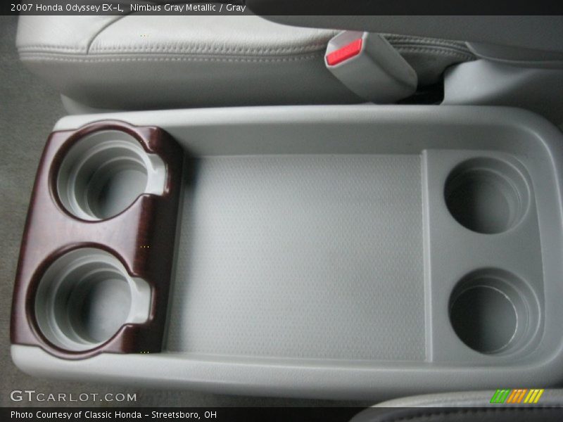 Nimbus Gray Metallic / Gray 2007 Honda Odyssey EX-L