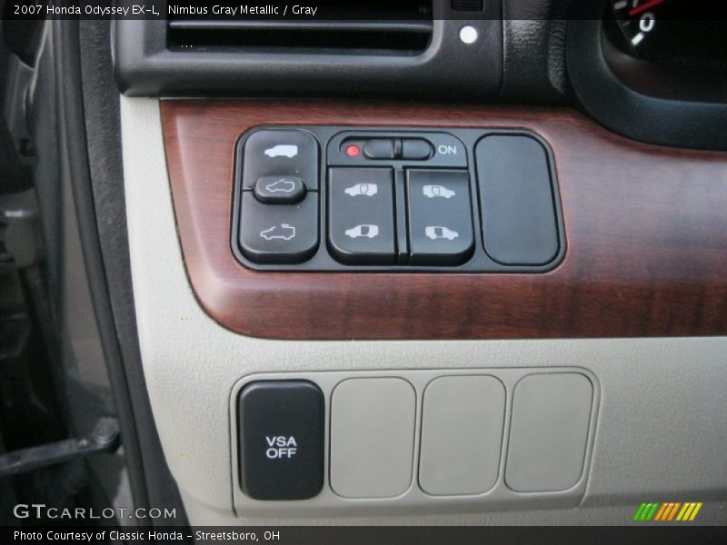 Nimbus Gray Metallic / Gray 2007 Honda Odyssey EX-L