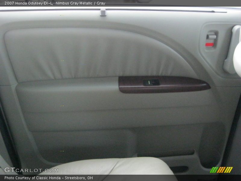 Nimbus Gray Metallic / Gray 2007 Honda Odyssey EX-L