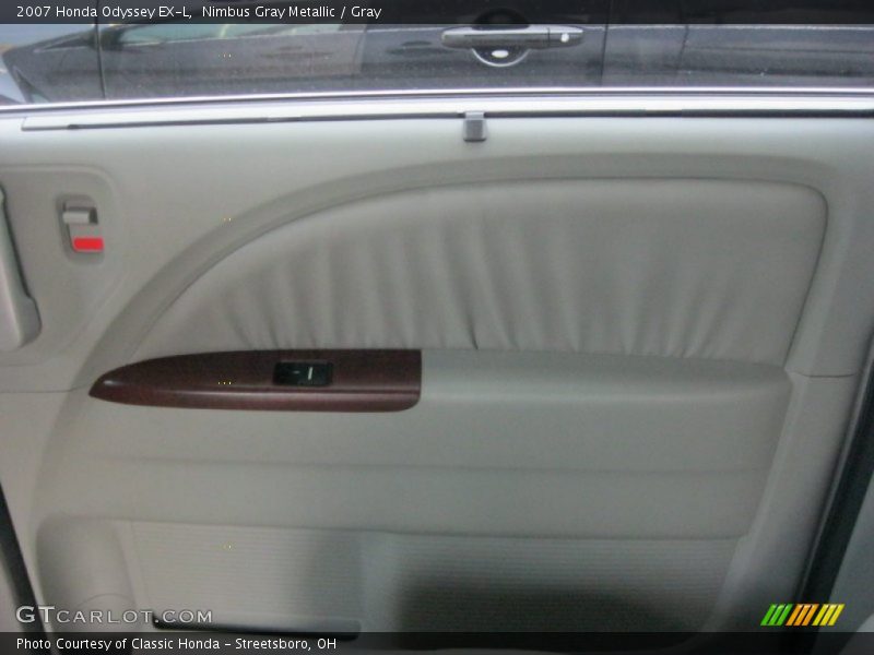 Nimbus Gray Metallic / Gray 2007 Honda Odyssey EX-L