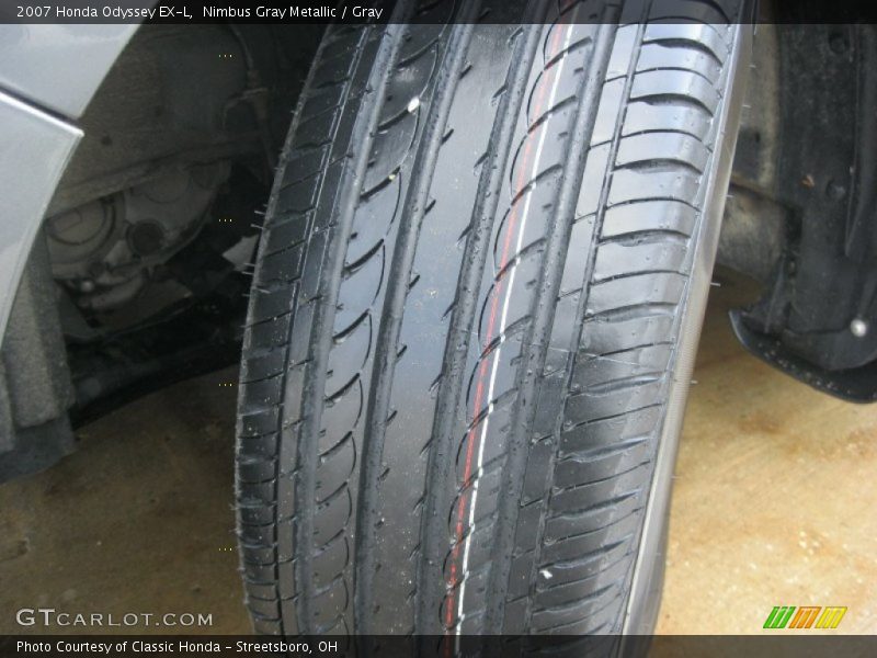 Nimbus Gray Metallic / Gray 2007 Honda Odyssey EX-L