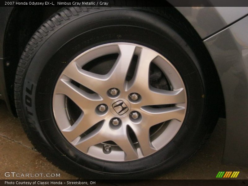 Nimbus Gray Metallic / Gray 2007 Honda Odyssey EX-L