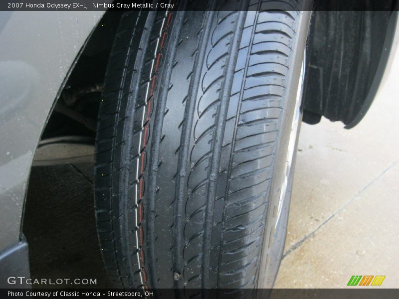 Nimbus Gray Metallic / Gray 2007 Honda Odyssey EX-L