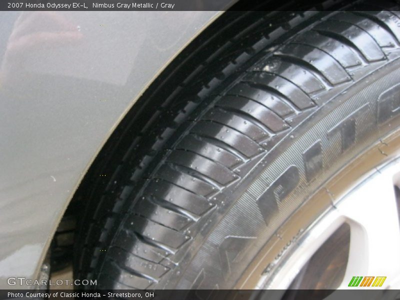 Nimbus Gray Metallic / Gray 2007 Honda Odyssey EX-L