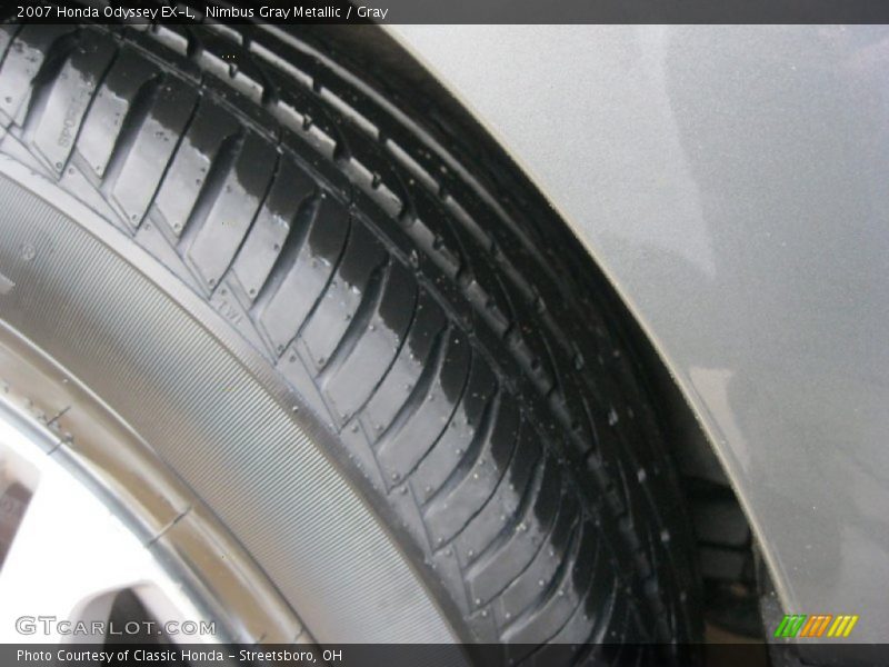 Nimbus Gray Metallic / Gray 2007 Honda Odyssey EX-L