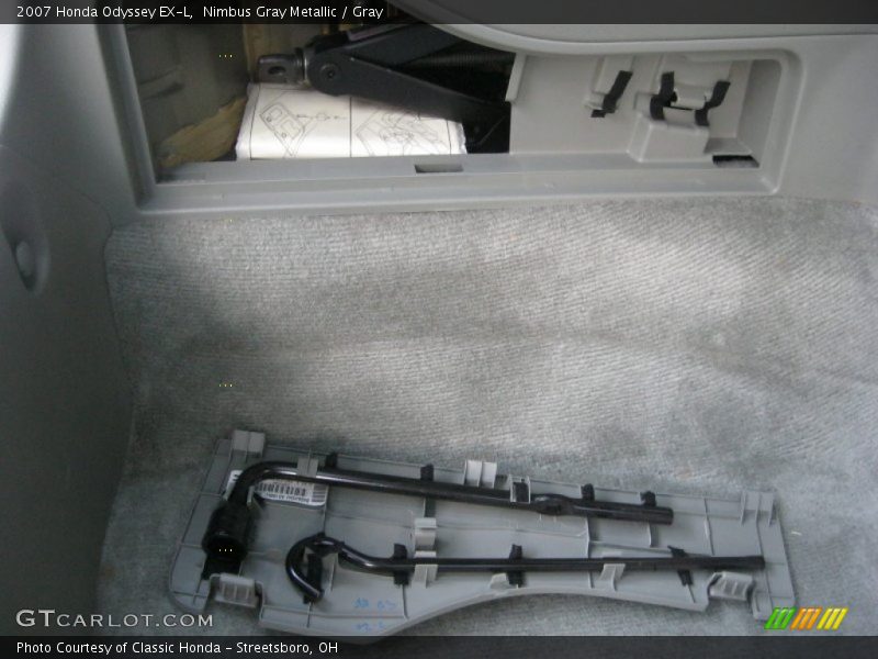 Nimbus Gray Metallic / Gray 2007 Honda Odyssey EX-L