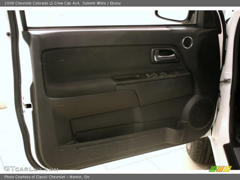 Summit White / Ebony 2008 Chevrolet Colorado LS Crew Cab 4x4