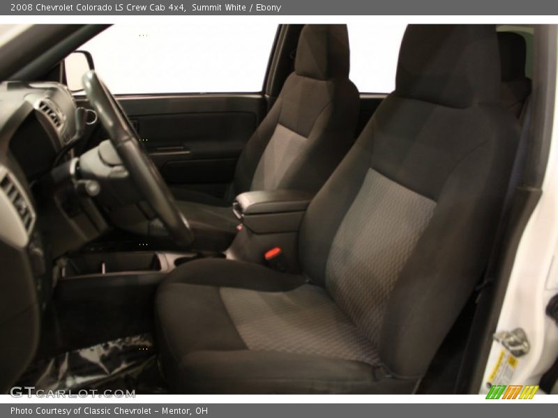 Summit White / Ebony 2008 Chevrolet Colorado LS Crew Cab 4x4