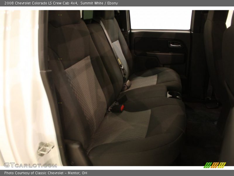 Summit White / Ebony 2008 Chevrolet Colorado LS Crew Cab 4x4