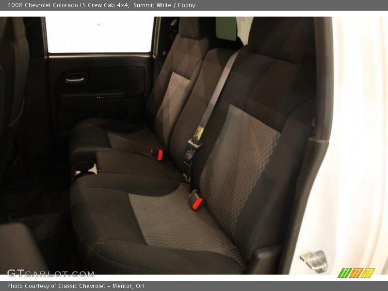 Summit White / Ebony 2008 Chevrolet Colorado LS Crew Cab 4x4