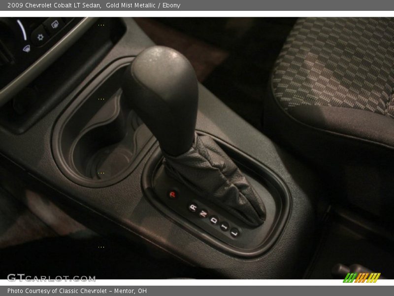 Gold Mist Metallic / Ebony 2009 Chevrolet Cobalt LT Sedan