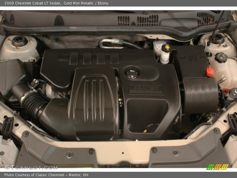 Gold Mist Metallic / Ebony 2009 Chevrolet Cobalt LT Sedan