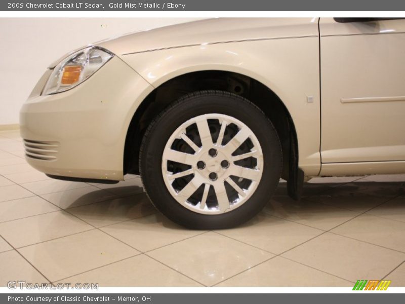 Gold Mist Metallic / Ebony 2009 Chevrolet Cobalt LT Sedan