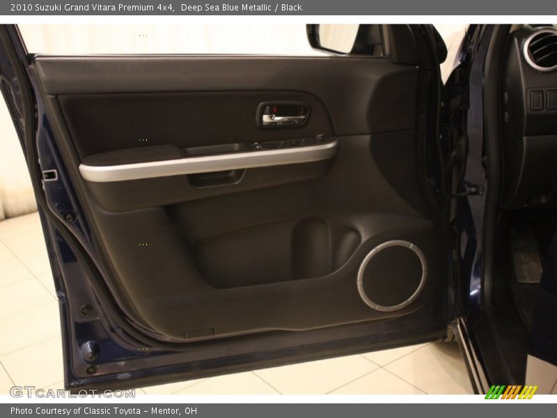Deep Sea Blue Metallic / Black 2010 Suzuki Grand Vitara Premium 4x4