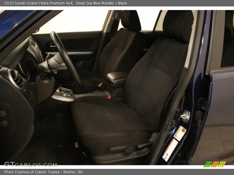 Deep Sea Blue Metallic / Black 2010 Suzuki Grand Vitara Premium 4x4
