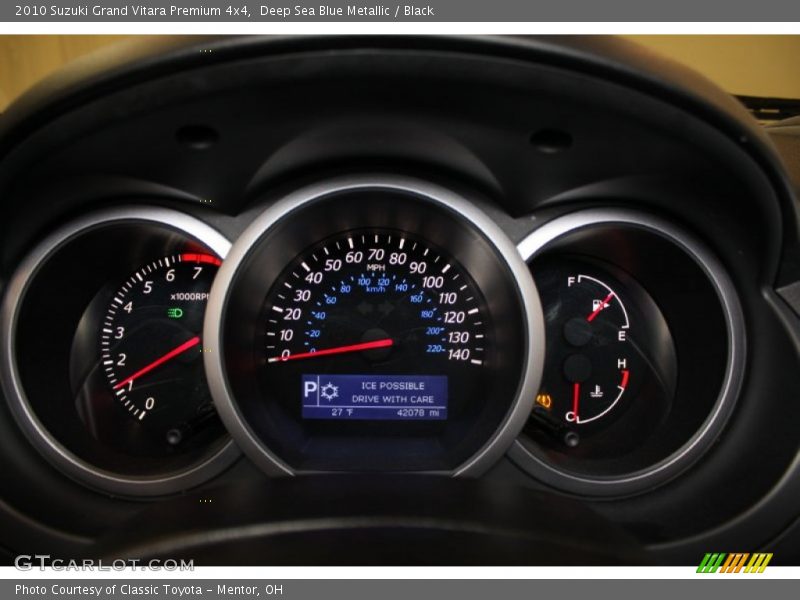  2010 Grand Vitara Premium 4x4 Premium 4x4 Gauges