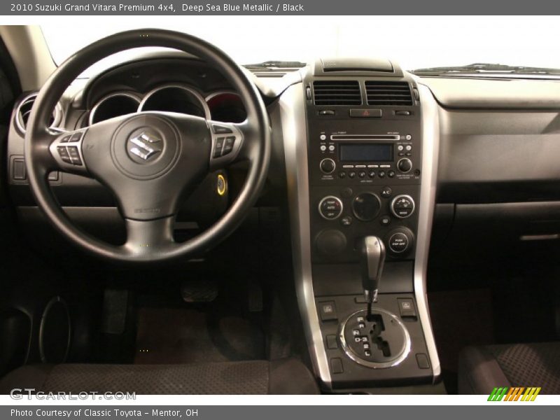 Deep Sea Blue Metallic / Black 2010 Suzuki Grand Vitara Premium 4x4