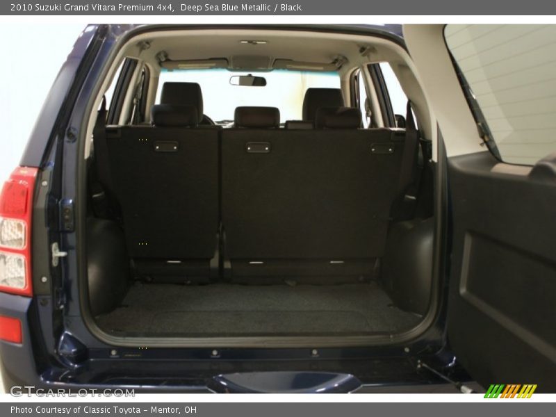Deep Sea Blue Metallic / Black 2010 Suzuki Grand Vitara Premium 4x4