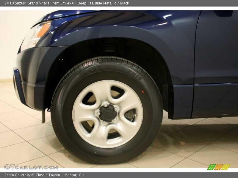 Deep Sea Blue Metallic / Black 2010 Suzuki Grand Vitara Premium 4x4