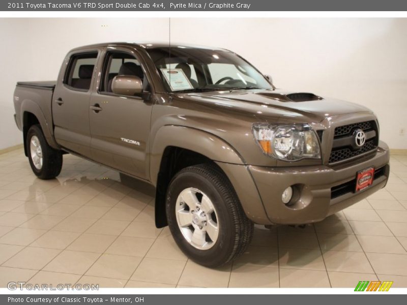 Pyrite Mica / Graphite Gray 2011 Toyota Tacoma V6 TRD Sport Double Cab 4x4