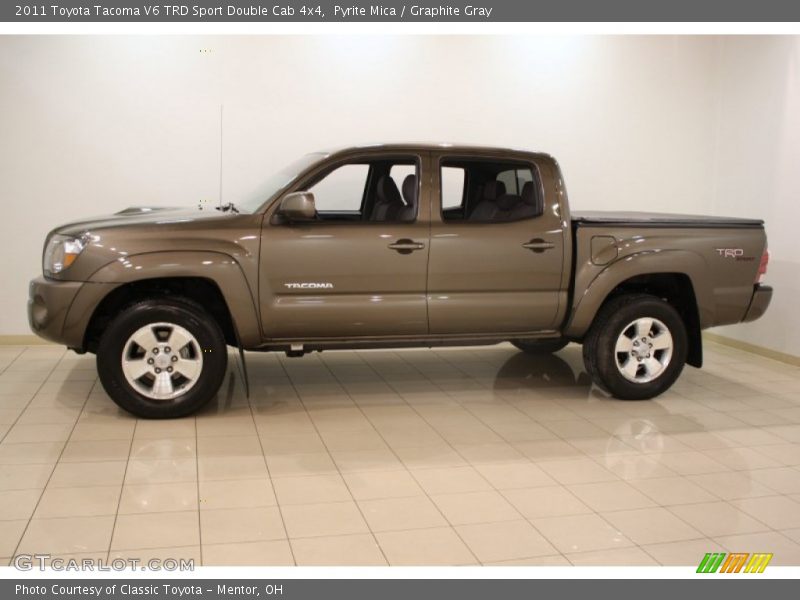 Pyrite Mica / Graphite Gray 2011 Toyota Tacoma V6 TRD Sport Double Cab 4x4