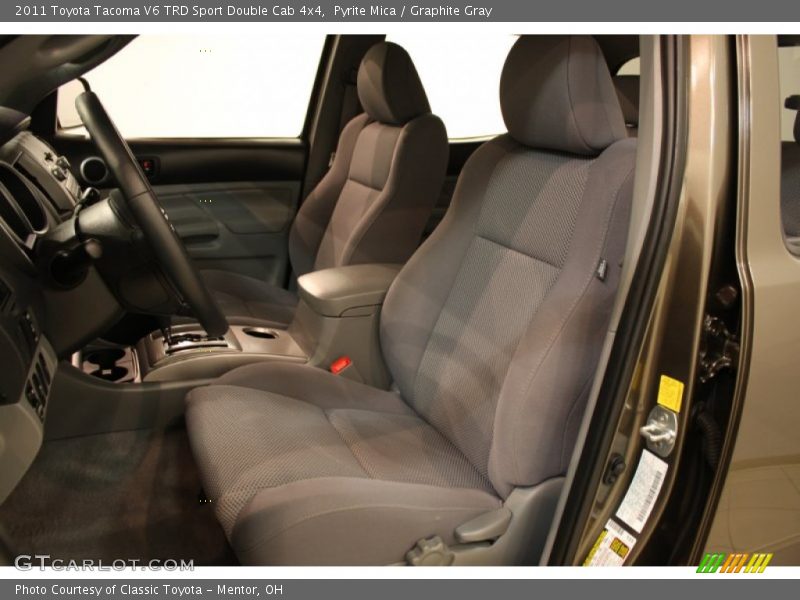 Pyrite Mica / Graphite Gray 2011 Toyota Tacoma V6 TRD Sport Double Cab 4x4