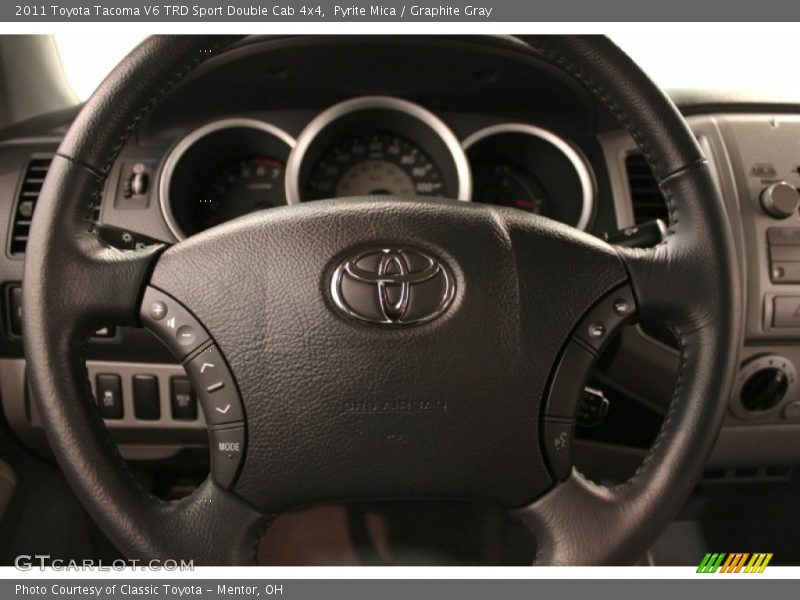 Pyrite Mica / Graphite Gray 2011 Toyota Tacoma V6 TRD Sport Double Cab 4x4