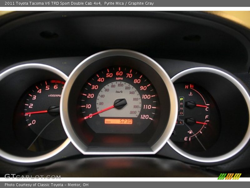 Pyrite Mica / Graphite Gray 2011 Toyota Tacoma V6 TRD Sport Double Cab 4x4