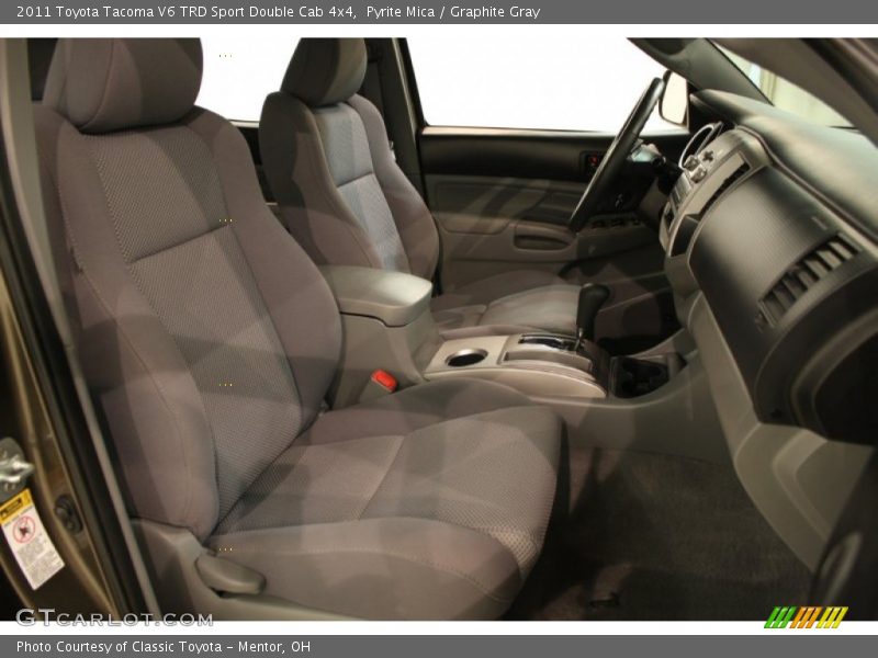 Pyrite Mica / Graphite Gray 2011 Toyota Tacoma V6 TRD Sport Double Cab 4x4