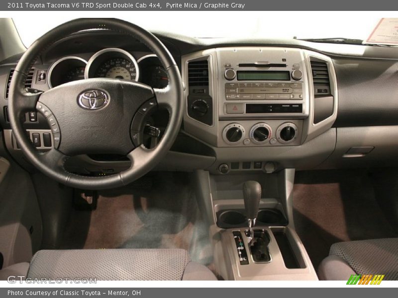 Pyrite Mica / Graphite Gray 2011 Toyota Tacoma V6 TRD Sport Double Cab 4x4