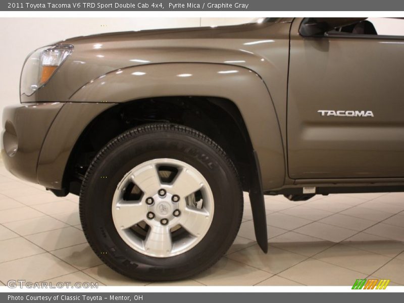 Pyrite Mica / Graphite Gray 2011 Toyota Tacoma V6 TRD Sport Double Cab 4x4