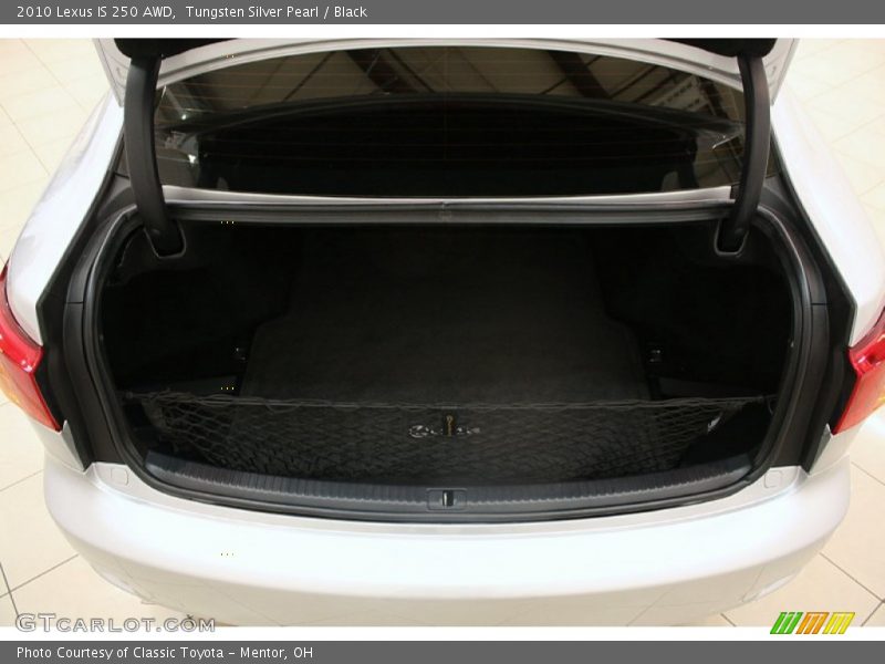 Tungsten Silver Pearl / Black 2010 Lexus IS 250 AWD